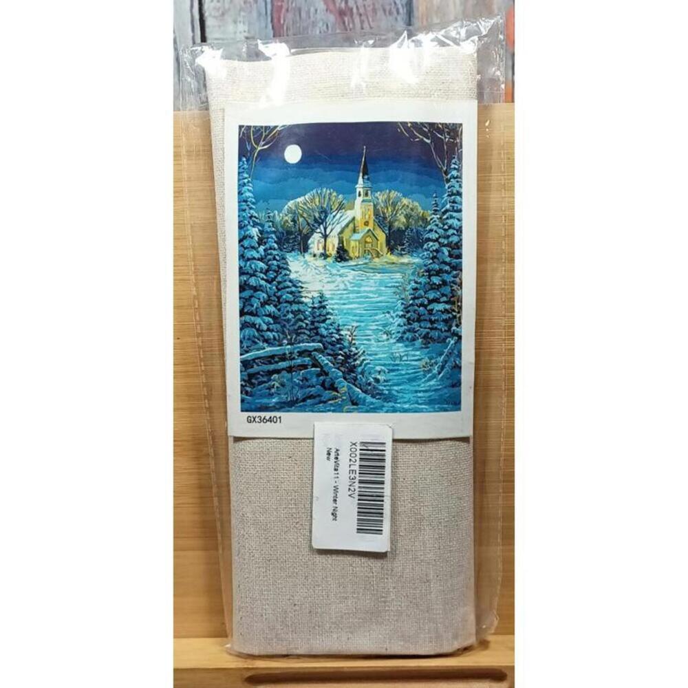 Winter Night Fabric Transfer for Painting & Decorating